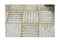 Laminated floor
