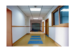 Laminated floor