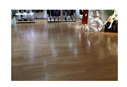 Laminated floor