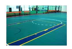 Laminated floor