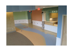 Laminated floor