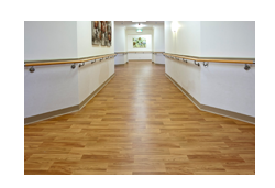 Laminated floor